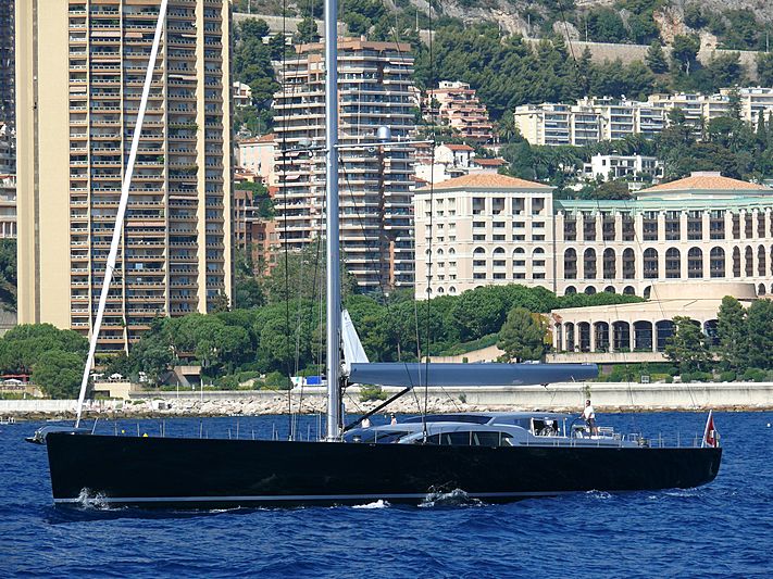 Saudade yacht off Monaco