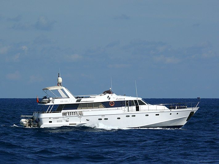 Laetitia yacht off Monaco