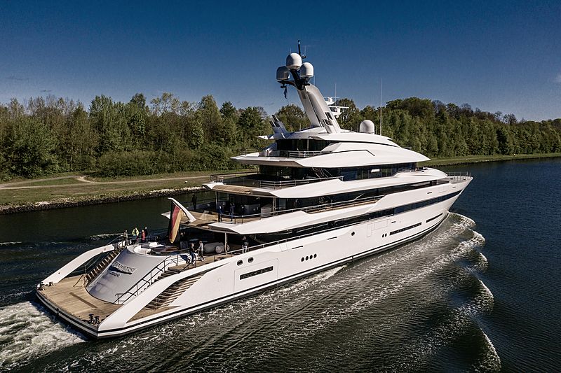 87m Lurssen Project Hawaii On Sea Trials Superyacht Times