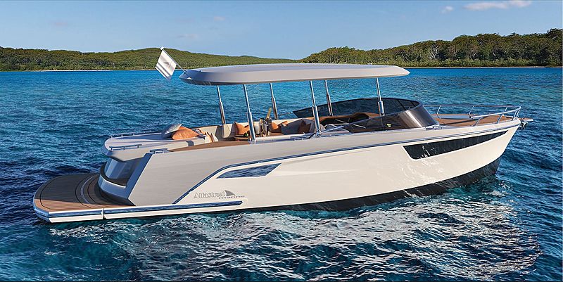 Alfastreet 28 Cabin tender exterior