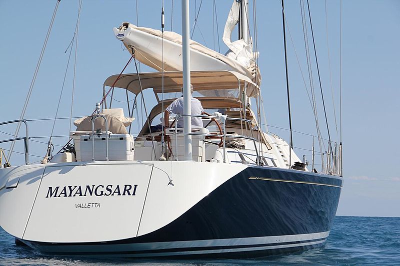Mayangsari yacht exterior