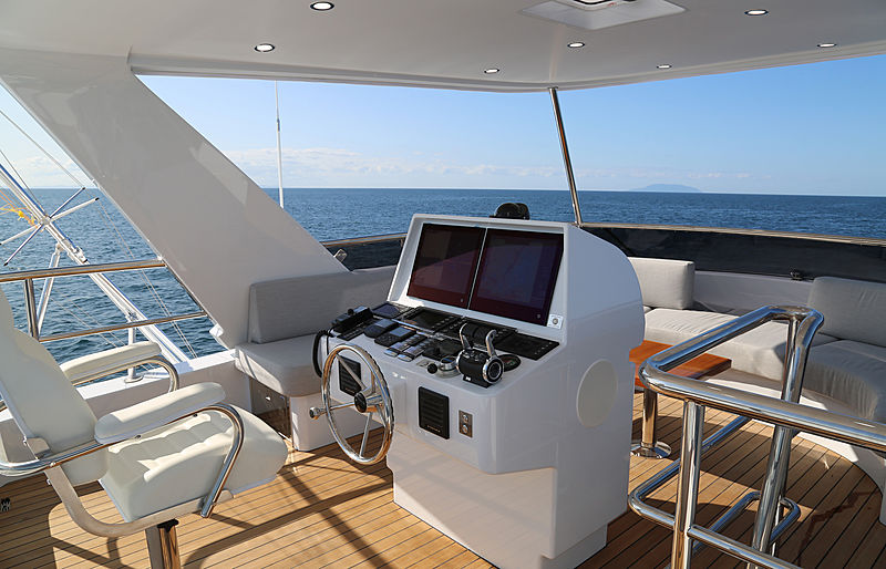 Al Duhail yacht sundeck