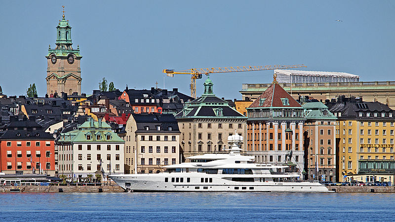 New Secret yacht by Amels in Stockholm