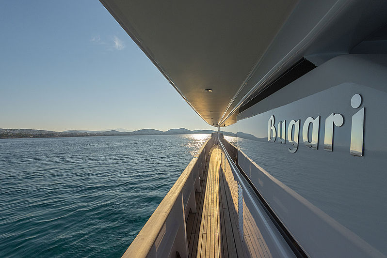 Project Steel yacht exterior