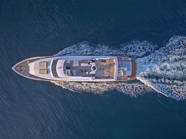 Project Steel yacht exterior