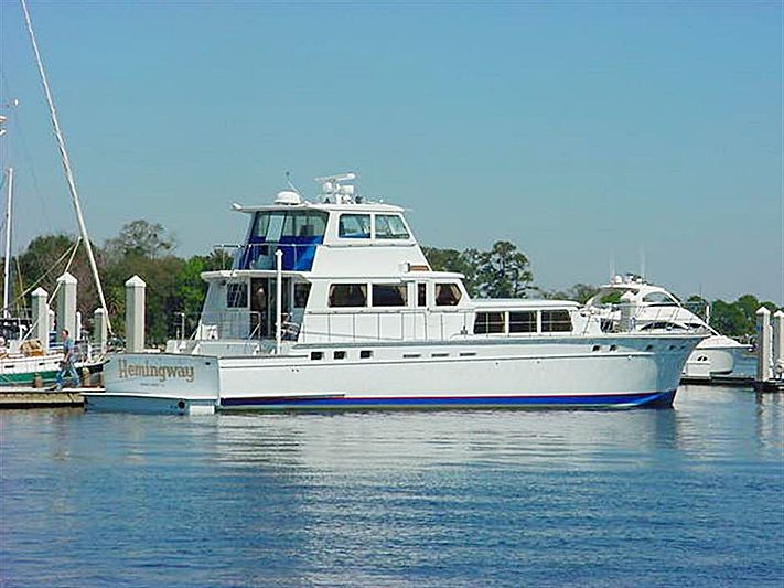 Hemingway yacht by Huckins