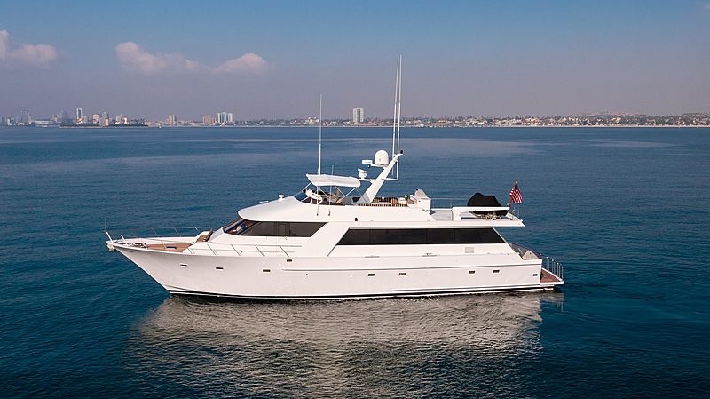 White Knight yacht in Long Beach