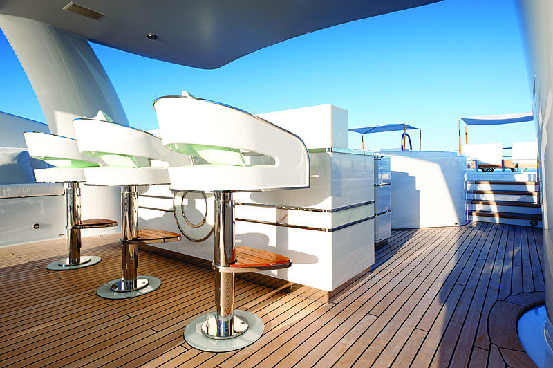 Photo: Step One yacht interior | SuperYacht Times