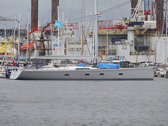 Aragon yacht in Amsterdam Noord marina