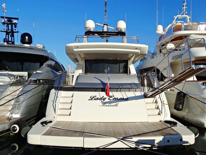 Lady Emma in Mandelieu