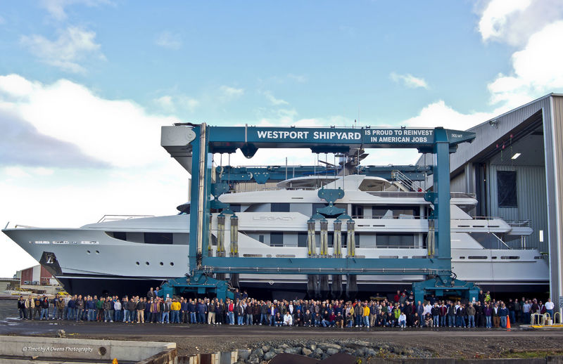 Legacy Westport 164 launch