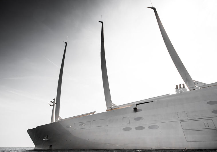 SY A anchored of Cannes