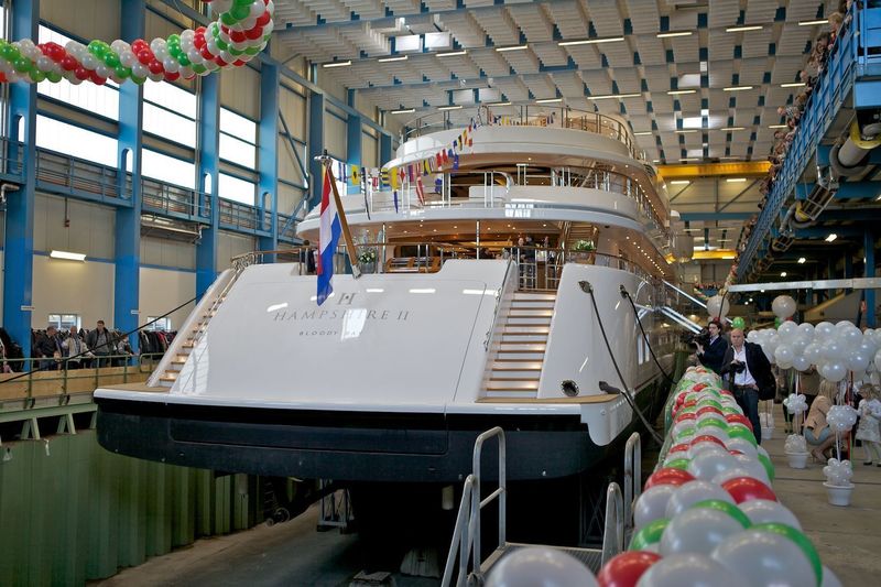 Hampshire II christening party