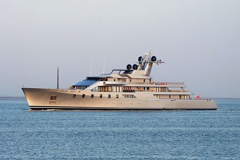 super yacht the pacific