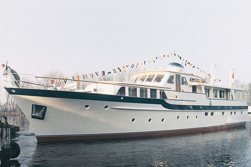 Kapal IV yacht launch in De Kaag