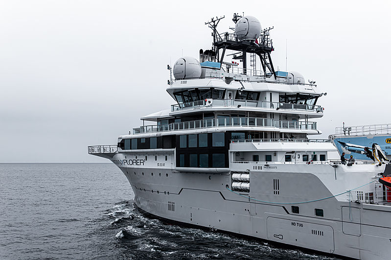 OceanXplorer research vessel on the North Sea