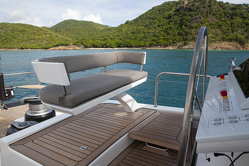 Radiance yacht flybridge