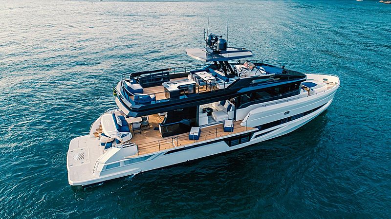Okean 80/01 yacht exterior