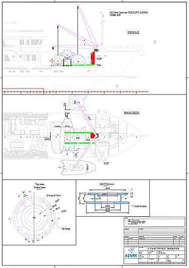 Sandalphon yacht submarine refit plans