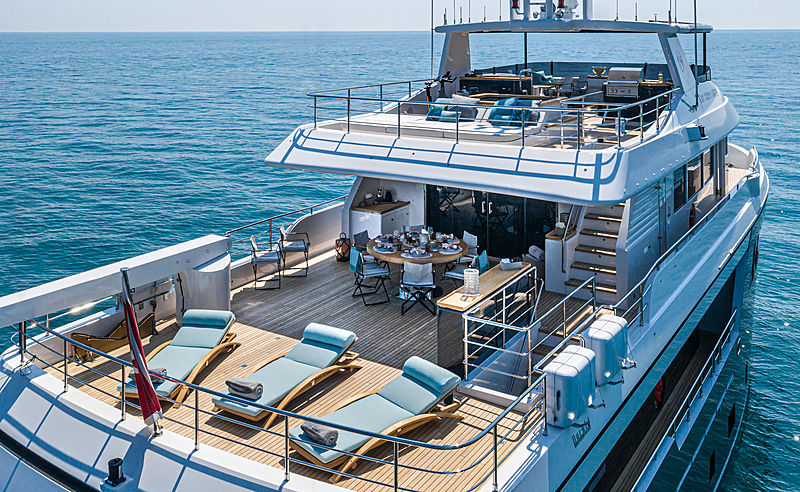Archipelago yacht deck