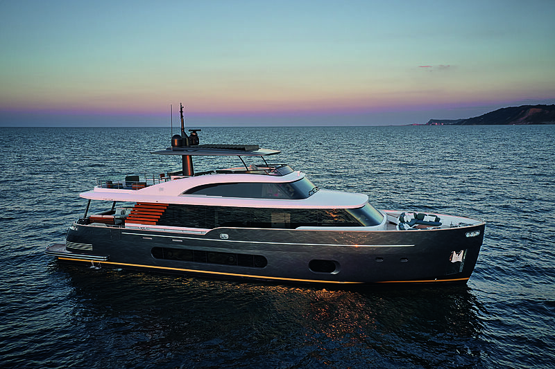 Azimut Grande Magellano 25/01 yacht exterior