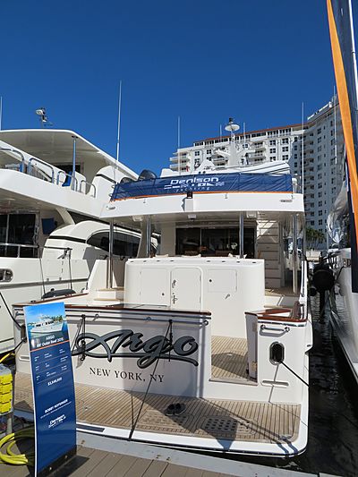 Argo yacht at Fort Lauderdale International Boat Show 2019