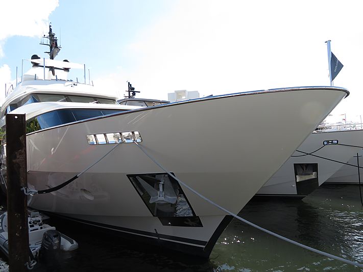 Belle yacht at Fort Lauderdale International Boat Show 2019