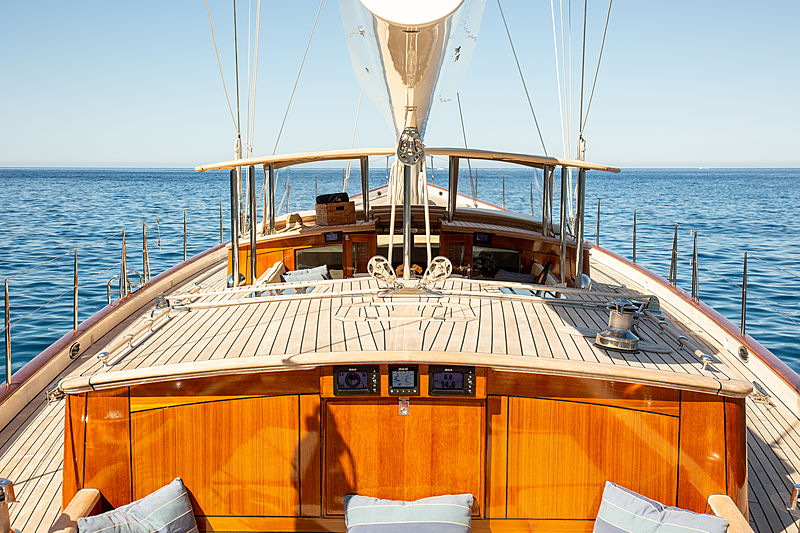 Kealoha yacht cockpit