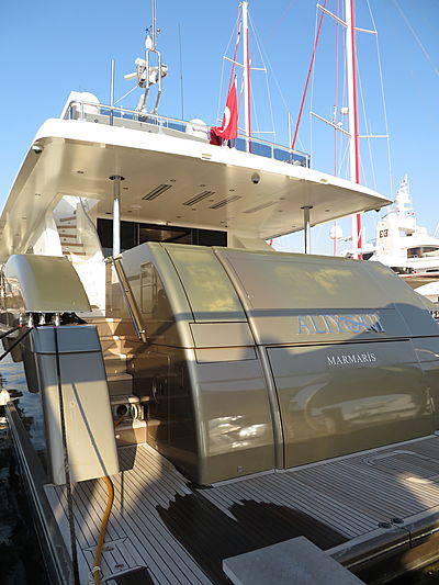 Aliyoni yacht at Pendik Marina