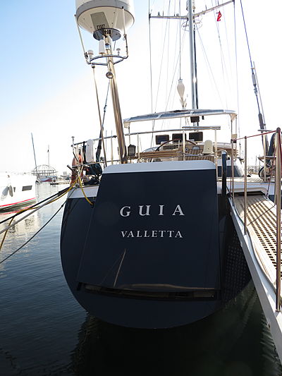 Guia yacht at Pendik Marina