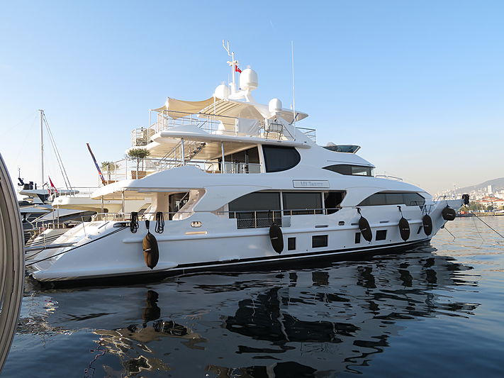Twinzz yacht at Pendik Marina