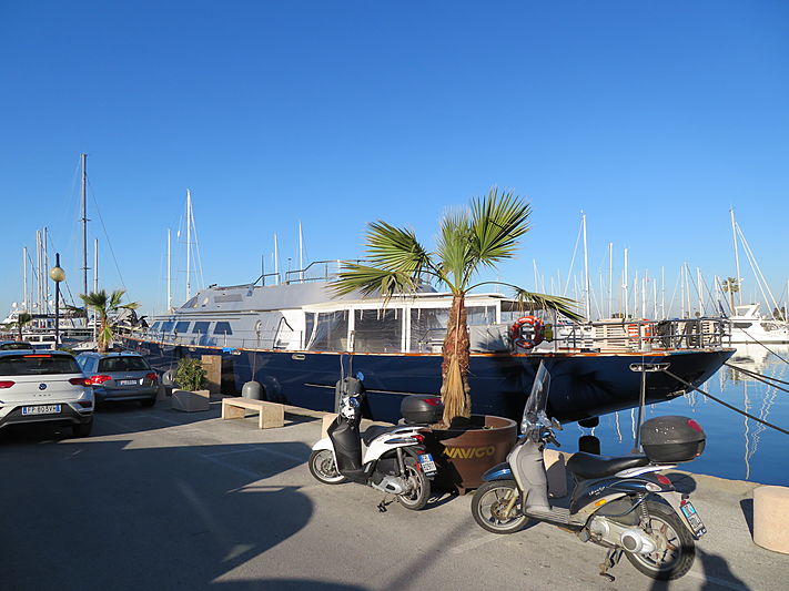 Andromeda La Dea yacht at Viareggio