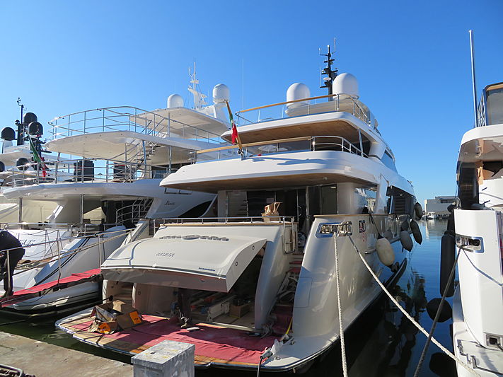 Kia Ora yacht at Viareggio