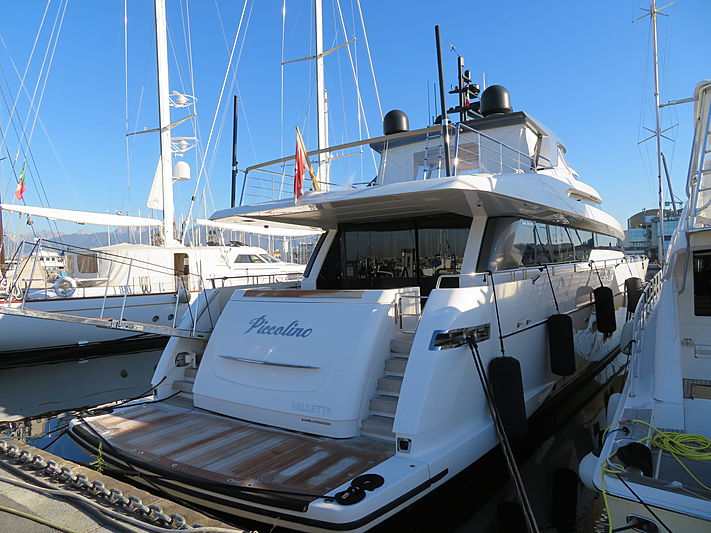 Piccolino yacht at Viareggio