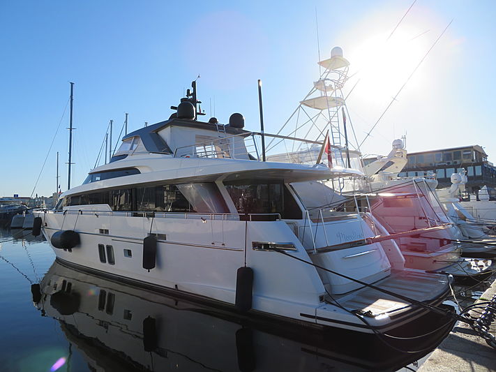 Piccolino yacht at Viareggio