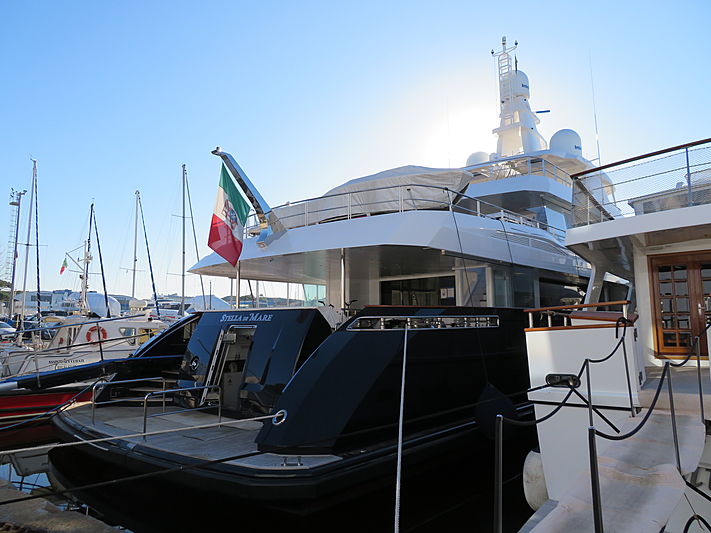 Stella di Mare yacht at Viareggio