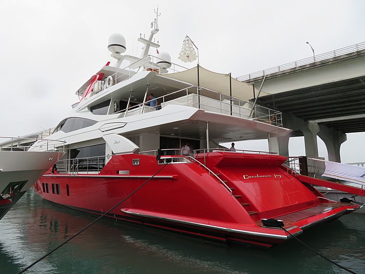 Constance Joy yacht at Miami Yacht Show 2020