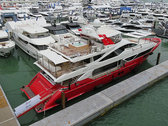 Constance Joy yacht at Miami Yacht Show 2020