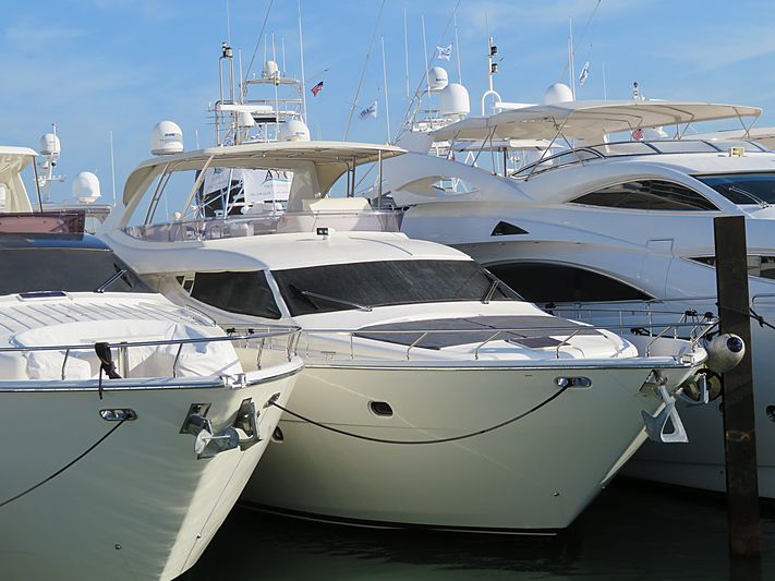SAR yacht at Miami Yacht Show 2020