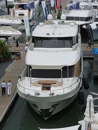Sea N Sea yacht at Miami Yacht Show 2020