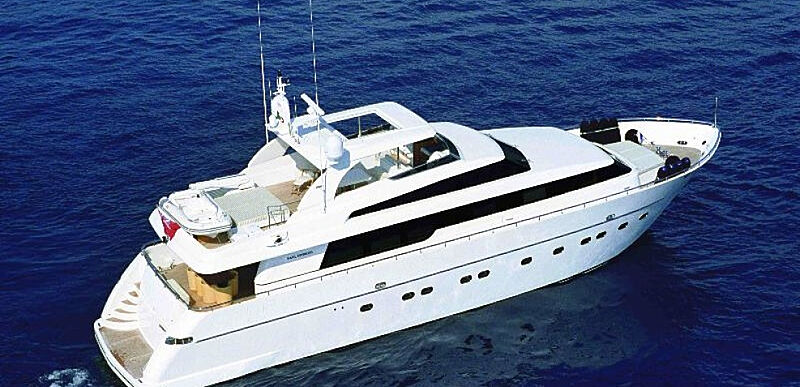 Sky Khan yacht cruising
