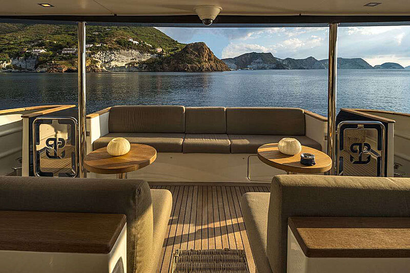 Indian yacht deck