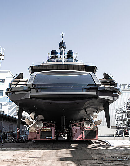 Olokun yacht launch in Genova