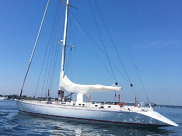 Josefina yacht anchored