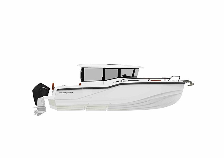 Dromeas D28 SUV tender exterior design