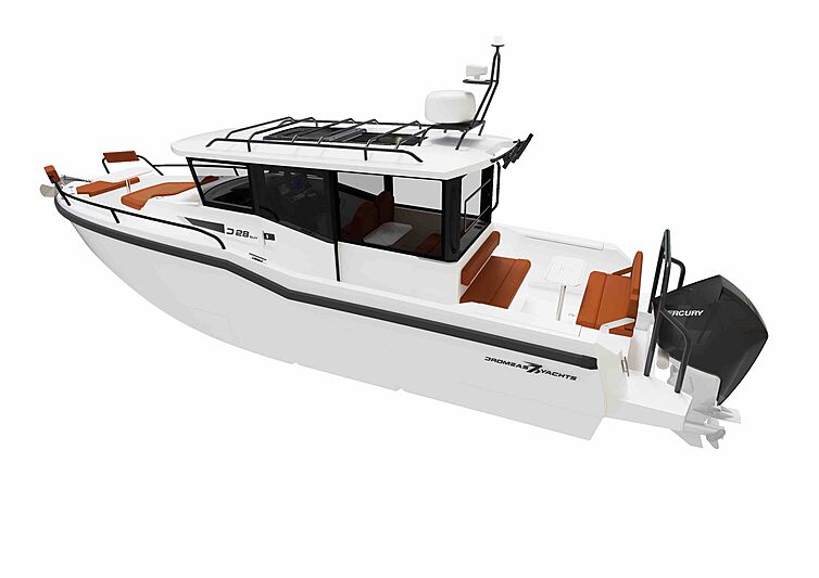 Dromeas D28 SUV tender exterior design