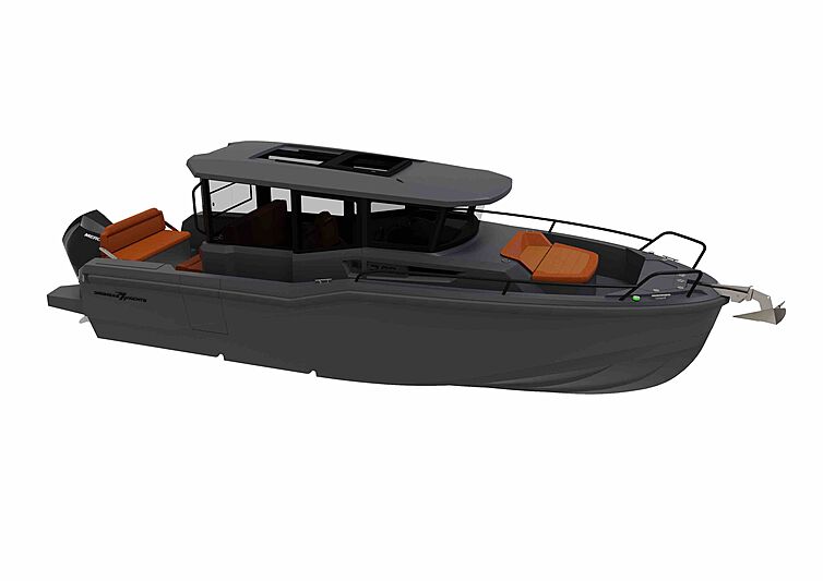 Dromeas D28 SUV tender exterior design