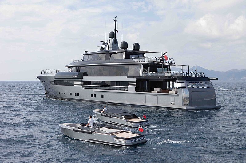 Atlante One & Atlante Two tenders cruising