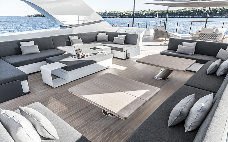 Severin's yacht deck