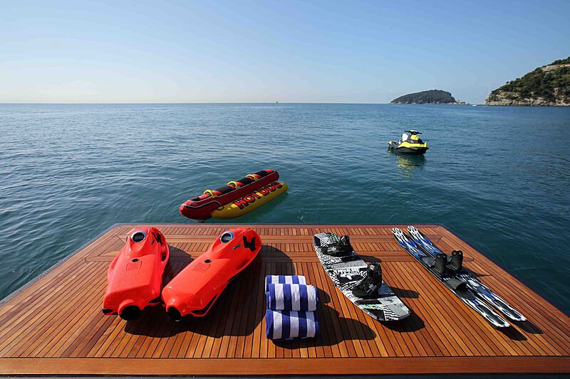 Lady Dia yacht toys